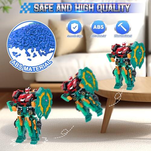 QUANTUM HEROES DINOSTER Raptor Chyron 3 az 1-ben robot, 28 cm (5 éves kortól)