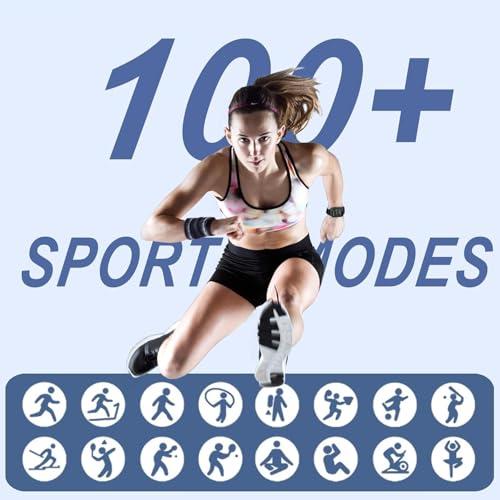 Okosóra férfiaknak és nőknek, 4,9 cm, hívásfogadás/hívásindítás, pulzus- és alvásfigyelő, 100+ sportmód