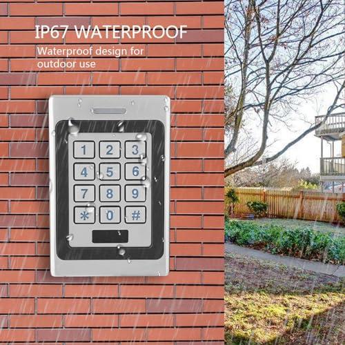 Keypad Wired Gate Digital Code, Waterproof Security Door Access Control System, RFID Metal Controller, IDIC Controller, IP67 Card with Built
