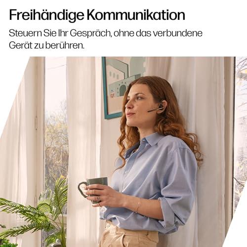 Poly Voyager Legend 50 Bluetooth headset, NoiseBlockAI, WindSmart, Smart Sensor, 10 órás akkumulátor (fekete)