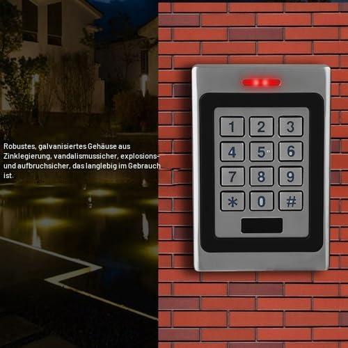 Keypad Wired Gate Digital Code, Waterproof Security Door Access Control System, RFID Metal Controller, IDIC Controller, IP67 Card with Built