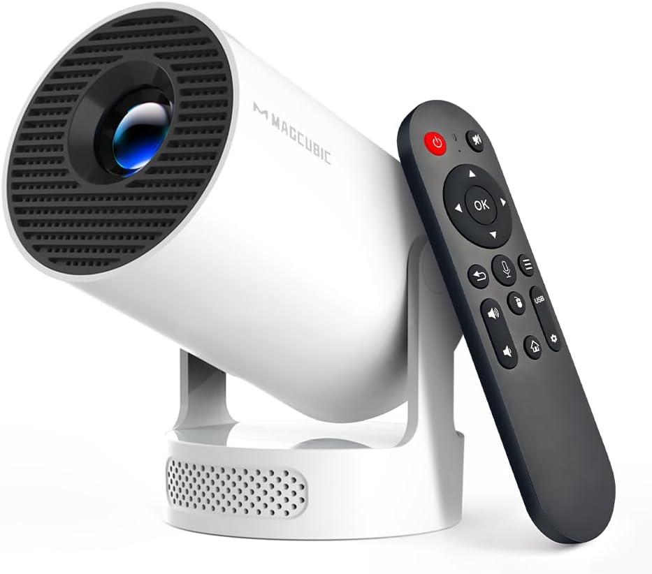 Magcubic Mini projektor, 4K FHD 1080P, Android 11, automatikus trapézkorrekció, WiFi6