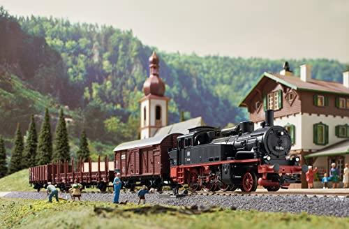 Märklin 29074 BR 74 digitális kezdőkészlet, tehervonat, III. korszak, H0 modellvasút, Mobile Station, C-sínnel