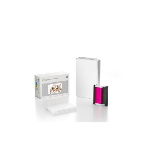 Xiaomi BHR082NGL hordozható szublimációs fotópapír, 2x3 hüvelykes (kb. 50 × 76 mm), 20 lapos, EU