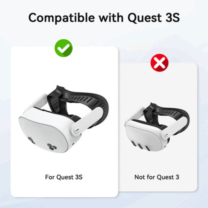 AMVR továbbfejlesztett arcmaszk, teljes szellőzés (Quest 3S)