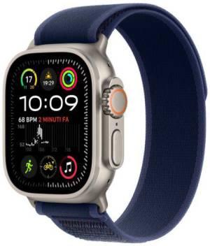 Apple Watch Ultra 2 Cellular 49 mm okosóra, MX4L3TY/A (Natural titánium tok, kék M/L szíj)