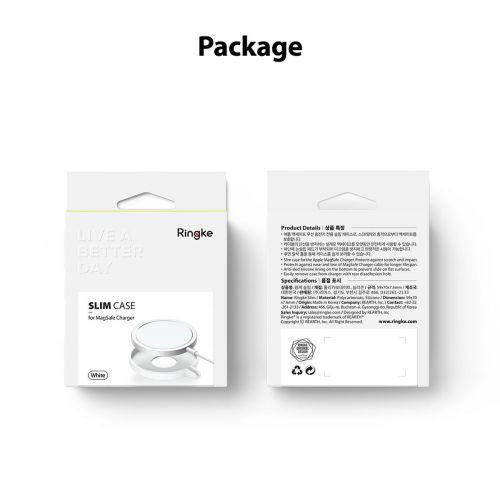 Ringke MagSafe töltőtok, Slim Matte Clear