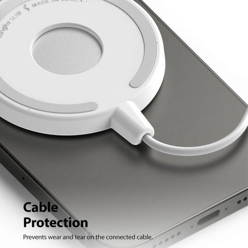 Ringke MagSafe töltőtok, Slim Matte Clear