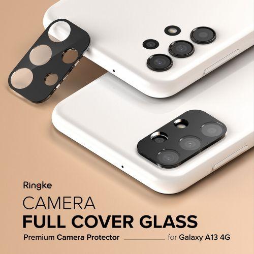 Ringke Galaxy A13 4G kameravédő, teljes felületet fedő üveg, 3 darabos (fekete)