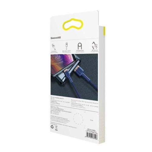 Baseus Cafule USB / Lightning kábel, QC 3.0, 1,5A, 2 m (CALKLF-CV3) (kék)