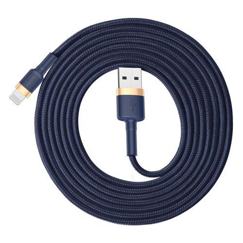 Baseus Cafule USB / Lightning kábel, QC 3.0, 1,5A, 2 m (CALKLF-CV3) (kék)