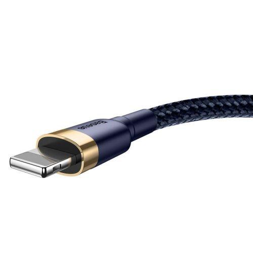 Baseus Cafule USB / Lightning kábel, QC 3.0, 1,5A, 2 m (CALKLF-CV3) (kék)