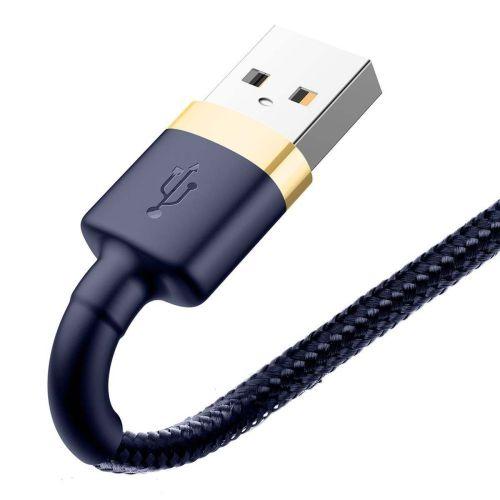 Baseus Cafule USB / Lightning kábel, QC 3.0, 1,5A, 2 m (CALKLF-CV3) (kék)