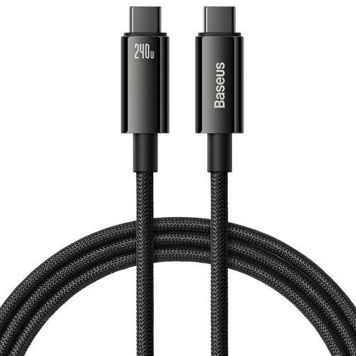USB-C – USB-C kábel, 240 W, 3 m (fekete)