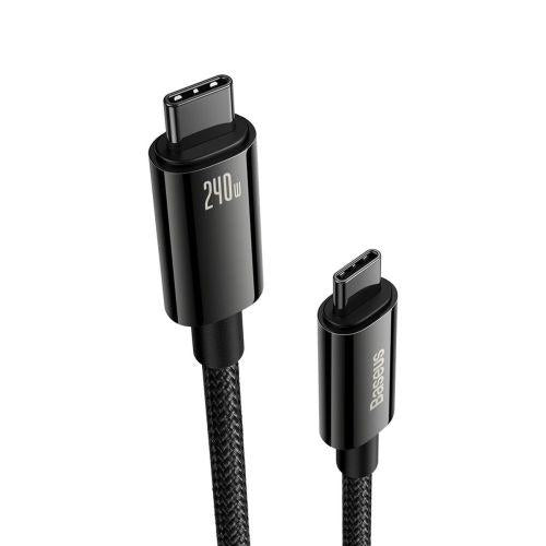 USB-C – USB-C kábel, 240 W, 3 m (fekete)