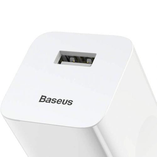 Baseus (CCALL-BX02) utazó gyorstöltő, EU csatlakozóval (fehér)