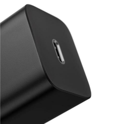 Baseus Super Si 1C utazó gyorstöltő, 25W, EU dugó, USB-C (CCSP020101) (fekete)