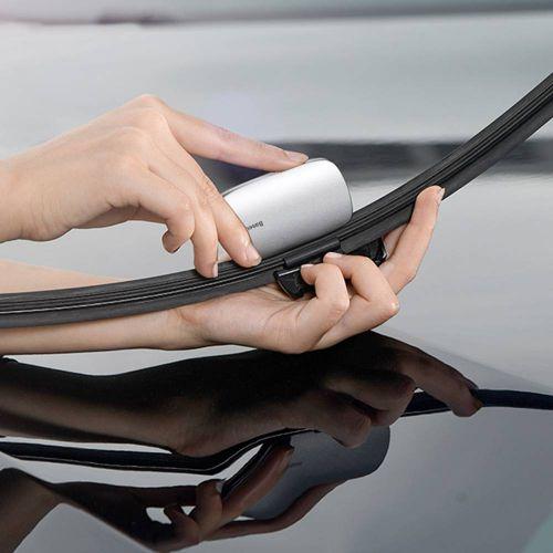 Baseus Car Tool Rain Wing ablaktörlő lapát javító, alumíniumötvözet (CRXFQ-0S) (ezüst)