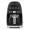 Smeg DCF02BLMEU filteres kávéfőző (12 csészéig, 2 intenzitási szint, melegen tartó funkció, 1050 W, matt fekete)