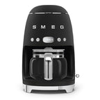 Smeg DCF02BLMEU filteres kávéfőző (12 csészéig, 2 intenzitási szint, melegen tartó funkció, 1050 W, matt fekete)