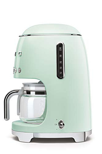Smeg DCF02PGEU filteres kávéfőző (12 csészéig, 2 intenzitási szint, melegen tartó funkció, 1050 W, pasztell zöld)
