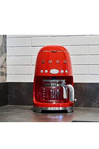 Smeg DCF02RDEU filteres kávéfőző (aroma és automatikus indítás, melegítő funkció, 1050 W, piros)