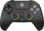 Deltaco PS5 kontroller vezeték nélküli RGB Hall-Effect (fekete)