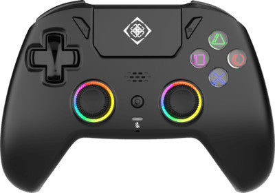 Deltaco PS5 kontroller vezeték nélküli RGB Hall-Effect (fekete)