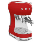 Smeg ECF02RDEU eszpresszó kávéfőző (cappuccino gőzölő, thermoblock, nagy csésze tartó, dupla kávé, 1l, piros)