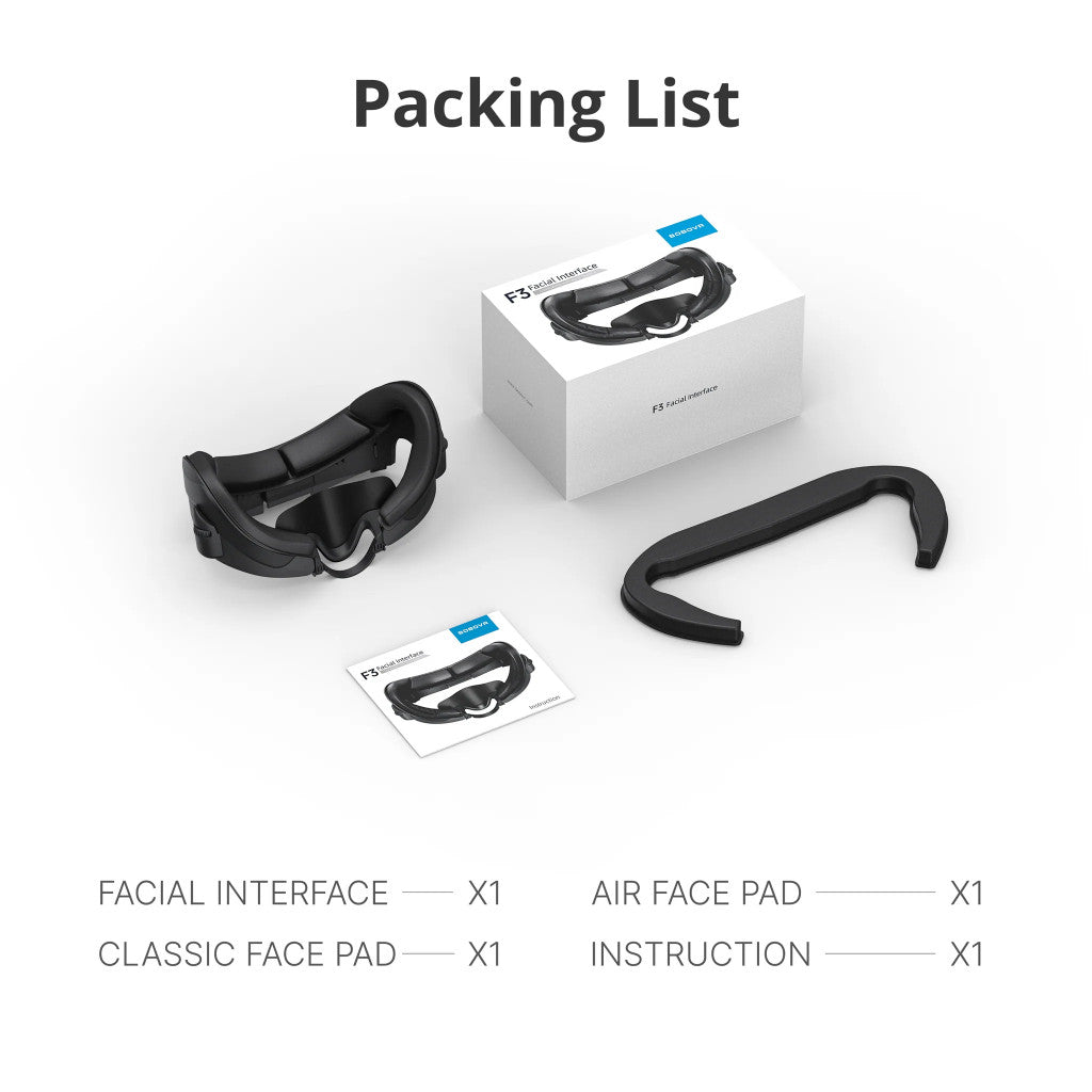 BOBOVR F3 arcmaszk (Quest 3)