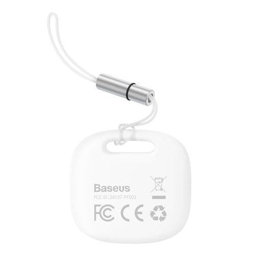 Baseus Home Intelligent T2 Pro kulcstartó, vezeték nélküli kulcs- és tárgykereső, Bluetooth 5.0 (FMTP000002) (fehér)