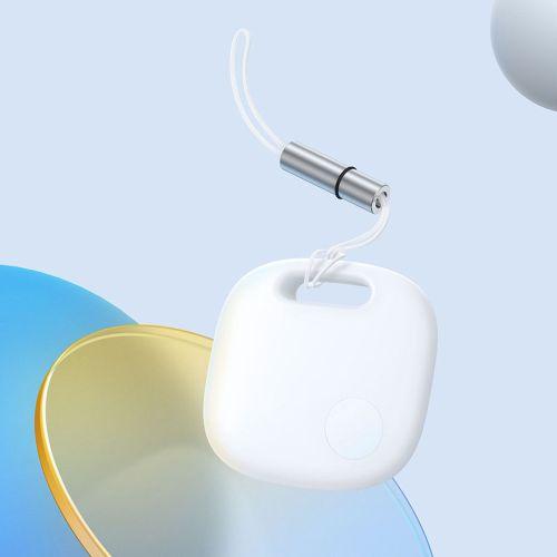 Baseus Home Intelligent T2 Pro kulcstartó, vezeték nélküli kulcs- és tárgykereső, Bluetooth 5.0 (FMTP000002) (fehér)