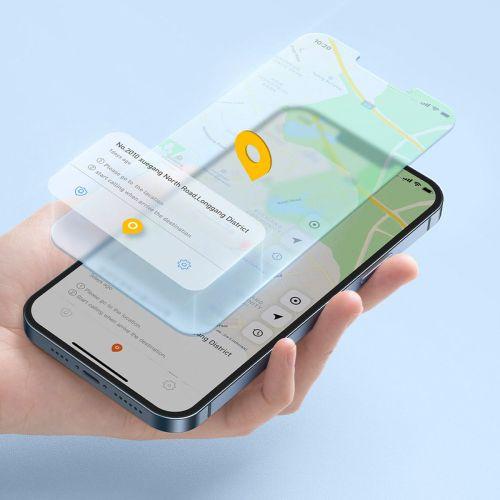 Baseus Home Intelligent T2 Pro kulcstartó, vezeték nélküli kulcs- és tárgykereső, Bluetooth 5.0 (FMTP000002) (fehér)