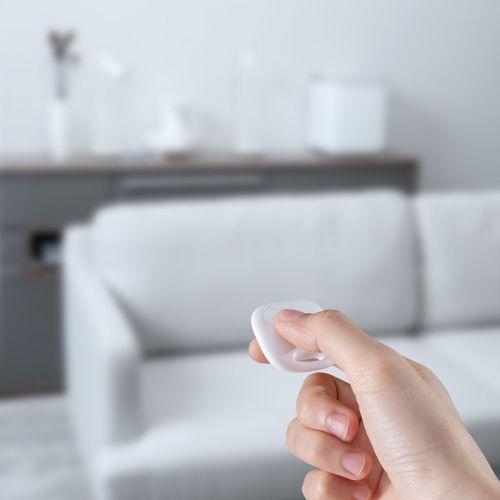 Baseus Home Intelligent T2 Pro kulcstartó, vezeték nélküli kulcs- és tárgykereső, Bluetooth 5.0 (FMTP000002) (fehér)
