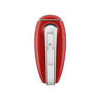 Smeg HMF01RDEU elektromos mixer, 9 sebesség, turbó, sima indítás, 4 habverő, 2 dagasztó, bevonatos, 250 W (piros)