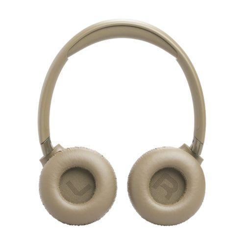 JBL Tune 680NC Bluetooth vezeték nélküli on-ear fejhallgató (bézs)