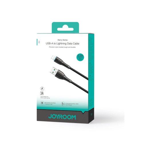 Joyroom SA32-AL3 USB-A – Lightning kábel, Starry széria, 480 Mb/s, 3A, 1 m (fekete)