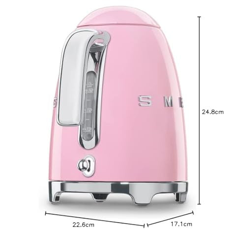 Smeg KLF03PKEU vízforraló 2400W 1,7 l (rózsaszín)
