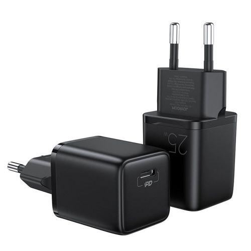 Joyroom L-P251 utazótöltő, Mini USB-C, PPS, PD 25W, EU (fekete)