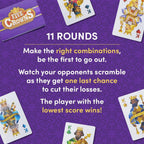 PlayMonster Five Crowns kártyajáték családi, 8+