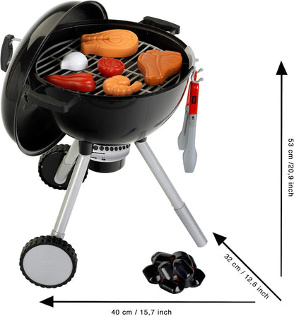 Theo Klein 9466 Weber One Touch Premium gyerek grill szett fény, hang, kiegészítők