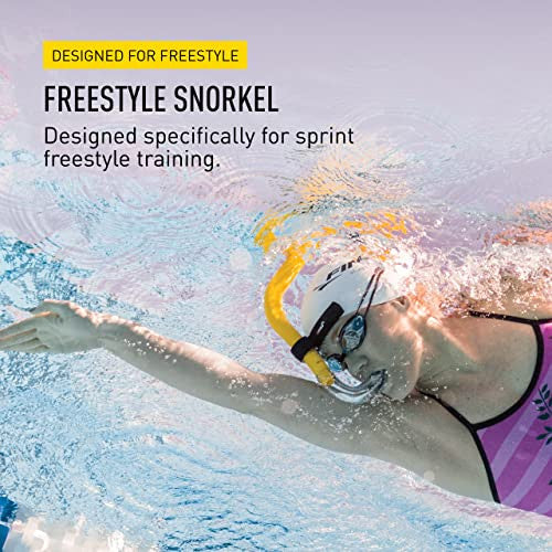 FINIS Freestyle középső snorkel felnőtt, sárga