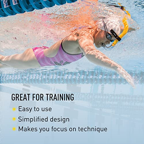 FINIS Freestyle középső snorkel felnőtt, sárga