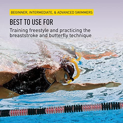 FINIS Freestyle középső snorkel felnőtt, sárga