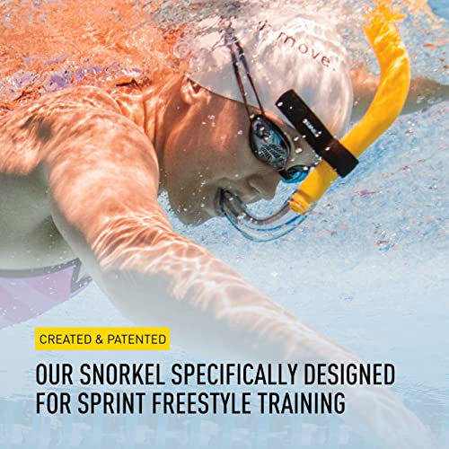 FINIS Freestyle középső snorkel felnőtt, sárga
