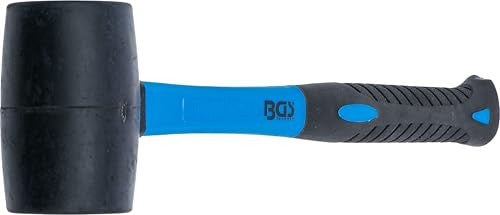 BGS 1960 gumikalapács üvegszálas nyéllel fekete fej, Ø 50 mm, 280 g