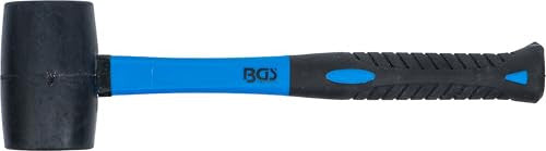 BGS 1960 gumikalapács üvegszálas nyéllel fekete fej, Ø 50 mm, 280 g