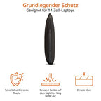 Amazon Basics 14 hüvelykes laptop tok, fekete