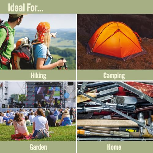Milestone Camping 20420 gumikalapács 12oz, acél nyél