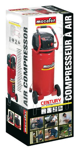 Mecafer 425100 függőleges kompresszor 100 L piros